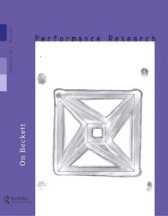 Front cover of Performance Research: Volume 12 Issue 1 - On Beckett