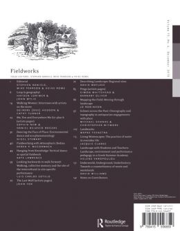 Back cover of Performance Research: Volume 15 Issue 4 - Fieldworks