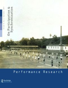 Front cover of Performance Research: Volume 16 Issue 3 - On Participation & Synchronisation