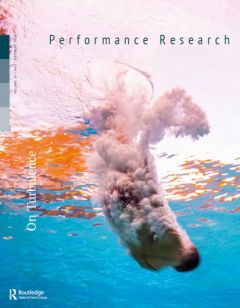 Front cover of Performance Research: Volume 19 Issue 5 - On Turbulence