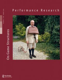 Front cover of Performance Research: Volume 21 Issue 4 - On Game Structures